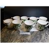 Image 2 : 8 ROYAL ALBERT “TRILLIUM” COFFEE MUGS
