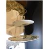 Image 3 : ROYAL ALBERT “TRILLIUM” TWO TIER DAINTY TRAY