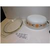Image 3 : 1963 PYREX TOWN AND COUNTRY 043, 1 ½ QT OVAL CASSEROLE DISH WITH LID