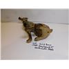 Image 3 : SOLID BRASS GREYHOUND, 7” TALL, NORTHCRAFT 1970’S, WITH TAG