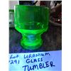 Image 3 : URANIUM GLASS TUMBLER