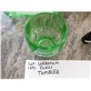 Image 5 : URANIUM GLASS TUMBLER