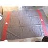 Image 1 : VINTAGE 5 X 7 ARMY BLANKET, WOOL