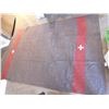 Image 2 : VINTAGE 5 X 7 ARMY BLANKET, WOOL