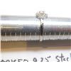 Image 4 : STERLING SILVER RING SIZE 10, MULTIPLE CLEAR STONES