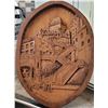 Image 1 : Le Chateau Frontenac, Quebec City, 9 1/2" x 13 " bass wood carving by renowned Quebec City Sculpteur