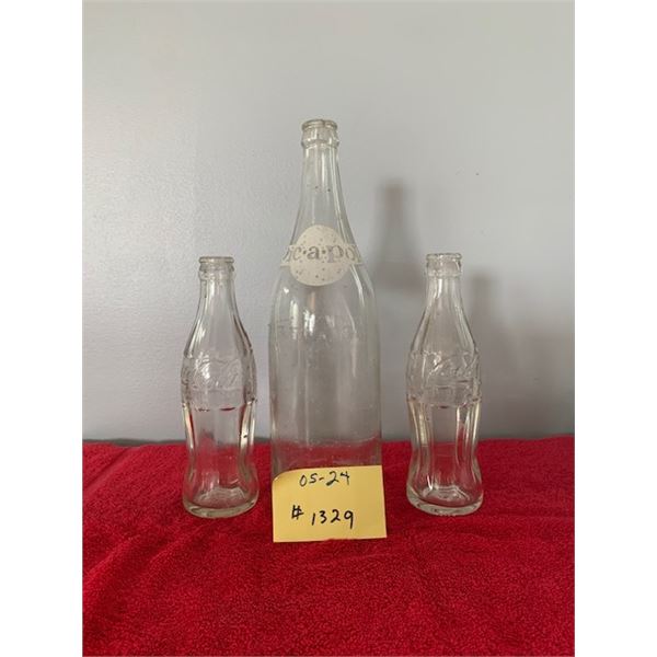 Pick a Pop Plus (2) 6oz coke Bottles