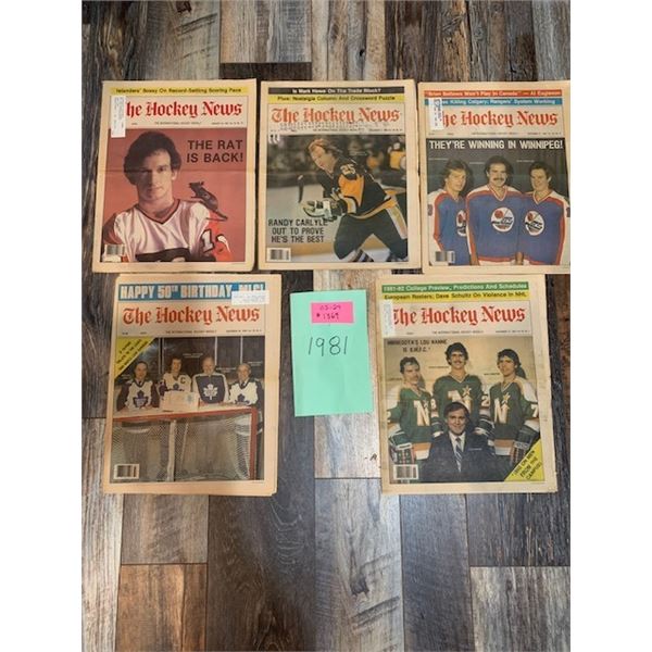 Hockey News 1981
