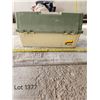 Image 2 : 2 Tackle Boxes with Fish Net and 4 ice rods