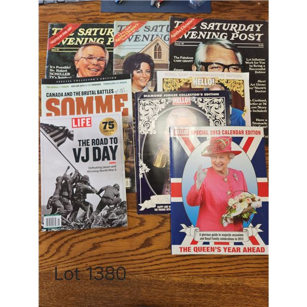Saturday Evening Post, Hello and Life Magazines