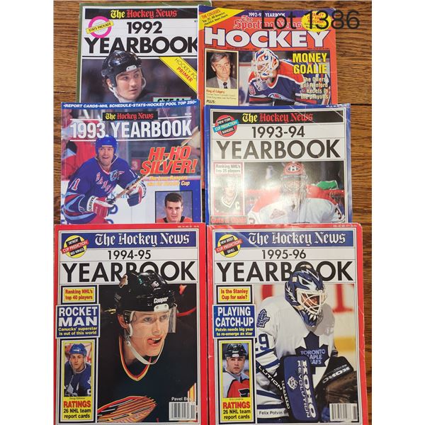 NHL Yearbooks - 90's