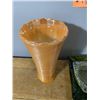 Image 2 : Vase - Anchor Hawking - Peach Lustre (1945-1975)