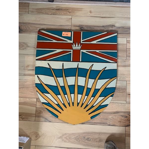 Coat of Arms. 1/2 Inch Plywood, Router Work.