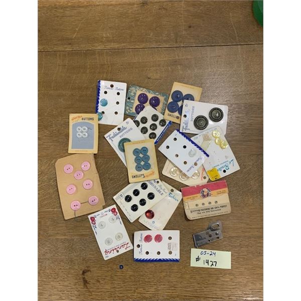 Buttons.
