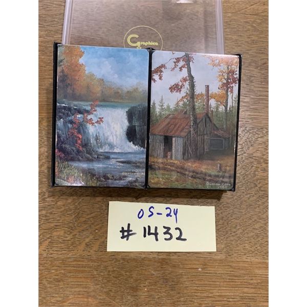 Unopened Playing Cards. (Quebec)