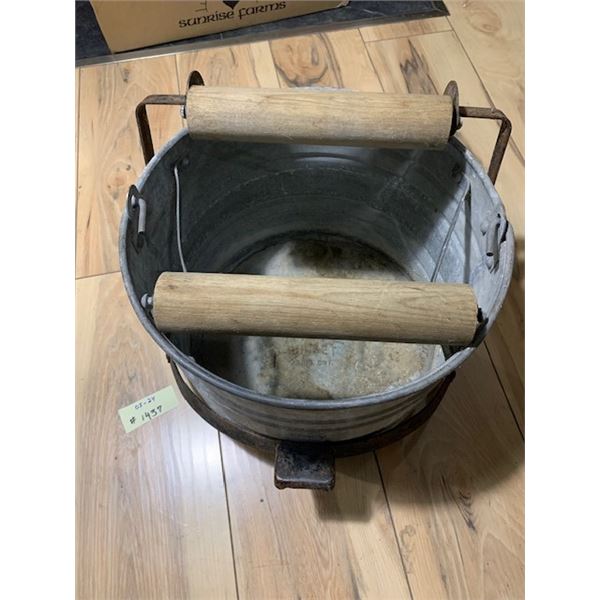 Foot Pedal Mop Ringer Bucket.