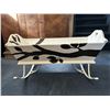 Image 1 : Antique cradle - was hand made in 1935 by Henry Fehr on a farm in the Sask Valley area.