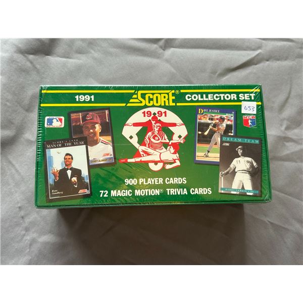 1991 Score Baseball - Factory Sealed Set - 1-900