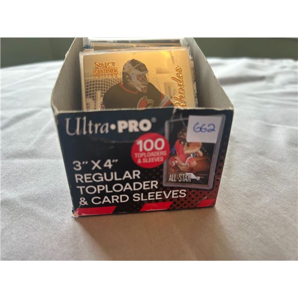 Box of Assorted Hockey Cards
