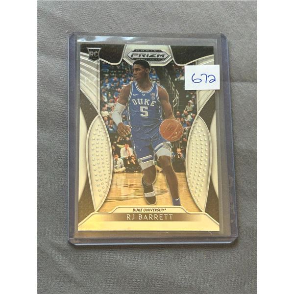 RJ Barrett - Rookie Card