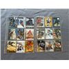 Image 1 : Serial Numbered Hockey Cards - 2 Sheets (18 Cards)
