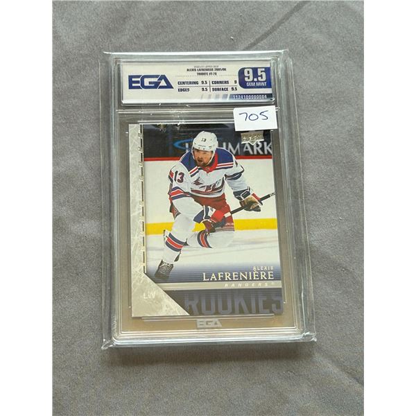 2020-21 Upper Deck - Alexis Lafreniere - Rookie Tribute - Graded Gem Mint