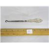 Image 1 : Antique Button Hook with a Hallmarked Sterling Handle