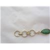 Image 3 : Sterling Silver 925 Bracelet with Green Stones