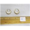 Image 1 : Sterling Silver Ear Rings 4.3  Grams
