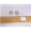 Image 1 : Sterling Silver Ear Rings 2.9 Grams