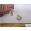 Image 3 : Sterling Silver Ear Rings 2.9 Grams