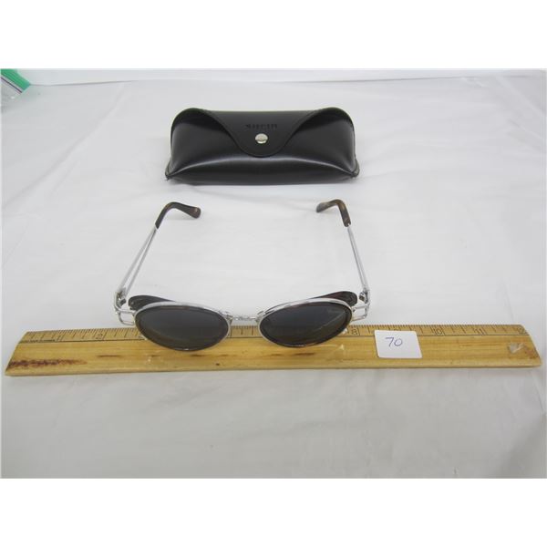 Vintage Lucano Designer Sunglasses with Case