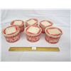 Image 1 : Lot of 6 Antique Cardboard Saskatchewan Locker Ass. Food Storage Containers with Lids Rare