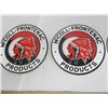 Image 3 : Lot of 4 Red Indian McColl -Frontenac Stickers