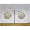 Image 2 : 4 Canadian Silver Quarters