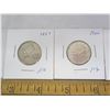 Image 2 : 4 Canadian Silver Quarters