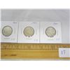 Image 3 : 4 Canadian Silver Quarters