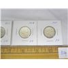 Image 3 : 4 Canadian Silver Quarters