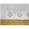 Image 2 : 4 Canadian Silver Quarters