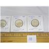 Image 3 : 4 Canadian Silver Quarters