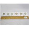 Image 1 : 6 Canadian Silver Quarters