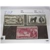 Image 1 : Newfoundland 1937 Coronation 3 Stamps OG , Mint Never Used