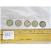 Image 4 : Lot of 5 Collectors Antique Sterling Dimes