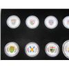 Image 2 : 2018 Sterling Silver Heraldic Emblems of Canada Set with Box and Authenticity Papers, Fine Silver Se