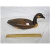 Image 1 : Hand Carved Duck Decoy Signed by the Artist Liza Chiu
