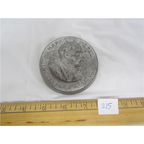 Harris Metal Advertising Paperweight