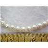 Image 2 : Authentic Strand of Beautiful Pearls with a 14K  White Gold Clasp