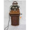 Image 1 : Rare Antique Walnut Telephone Made in Sweden 30 inches Long x10 inches Wide Very Ornate