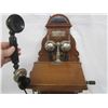 Image 3 : Rare Antique Walnut Telephone Made in Sweden 30 inches Long x10 inches Wide Very Ornate