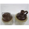 Image 2 : 2 Antique One Gallon Stoneware Jugs